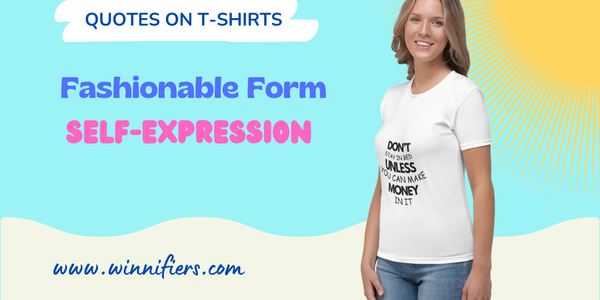 quotes tshirt woman